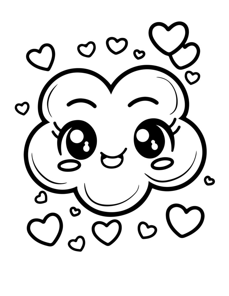 350 Cute Kawaii Coloring Pages for Kids