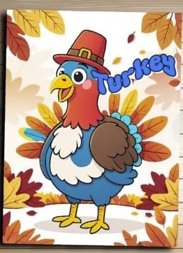 Free Turkey Coloring Pages