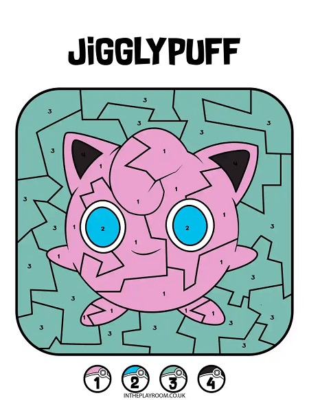 Jigglypuff Coloring Page