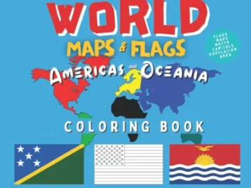 14 Flag & Geography Coloring Pages for Kids