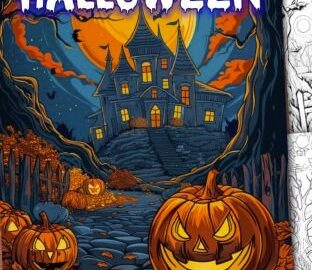 20 Halloween Coloring Page for Adults