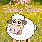 Cute Sheep Coloring Page for Kids