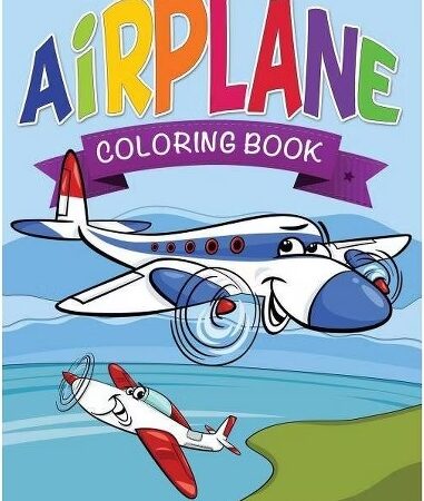 Free Airplane Coloring Page for Kids