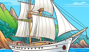 Maritime Landscape Coloring Pages