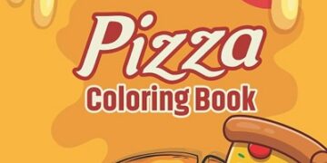 Pizza Coloring Page