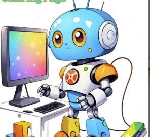 Robot Coloring Page