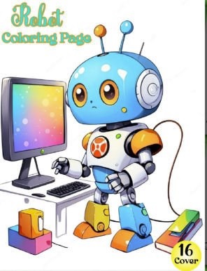 Free Robot Coloring Pages