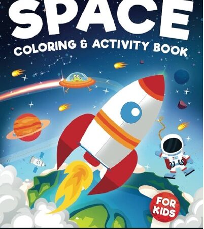 15 Space Coloring Page for Kids