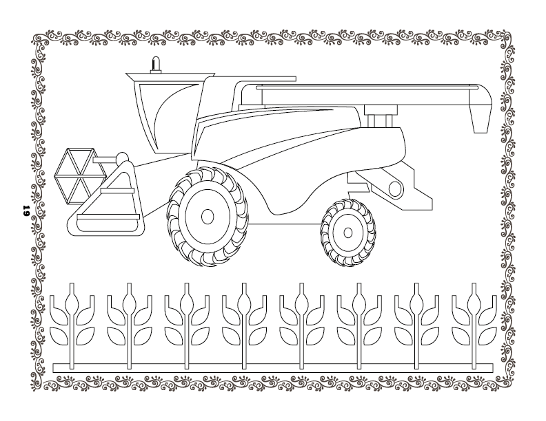 33 Free Tractor Colouring Pages (Free Download)