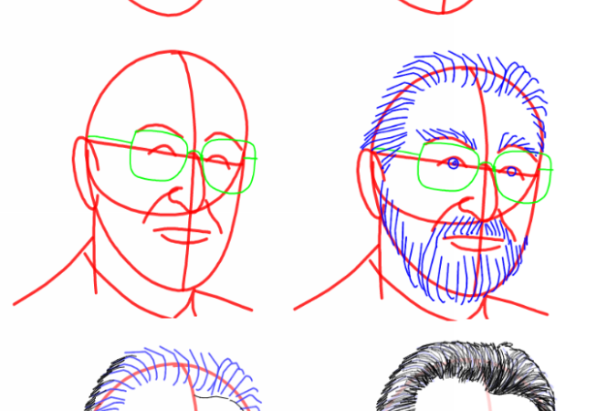 Learn how to draw a face in easy steps