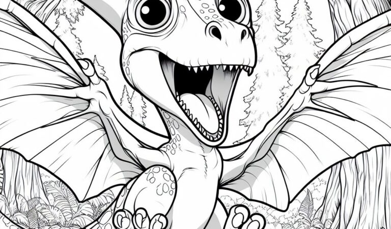 Awesome Dinosaur Coloring Sheets