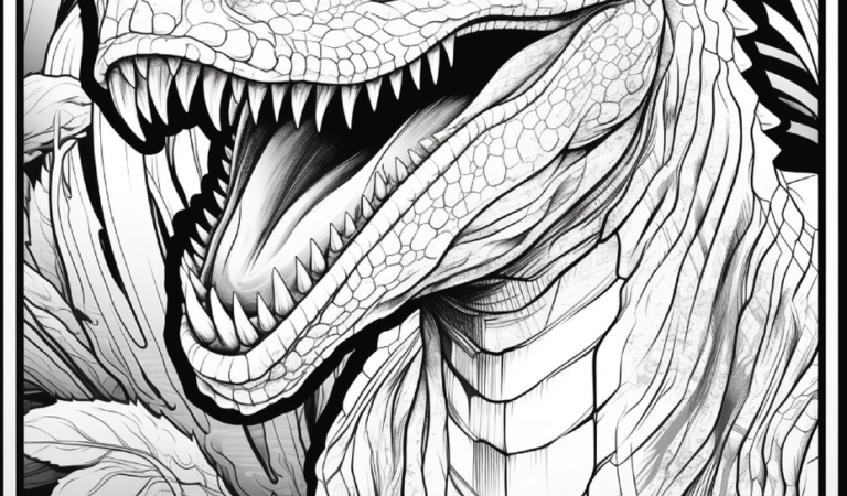 Dinosaurs Coloring Pages