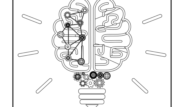 Free Human Brain Coloring Pages