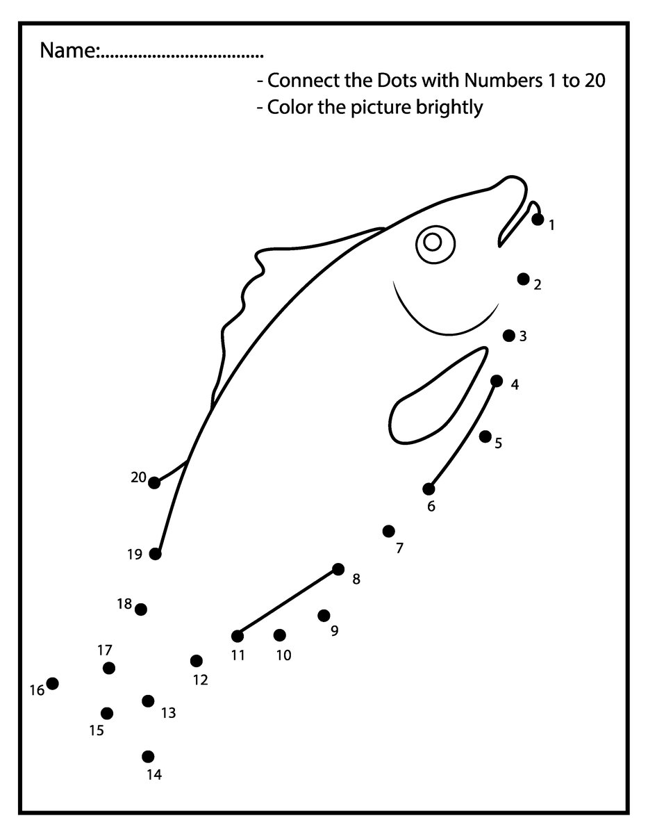 Ocean Animals Connects the Dots _4271