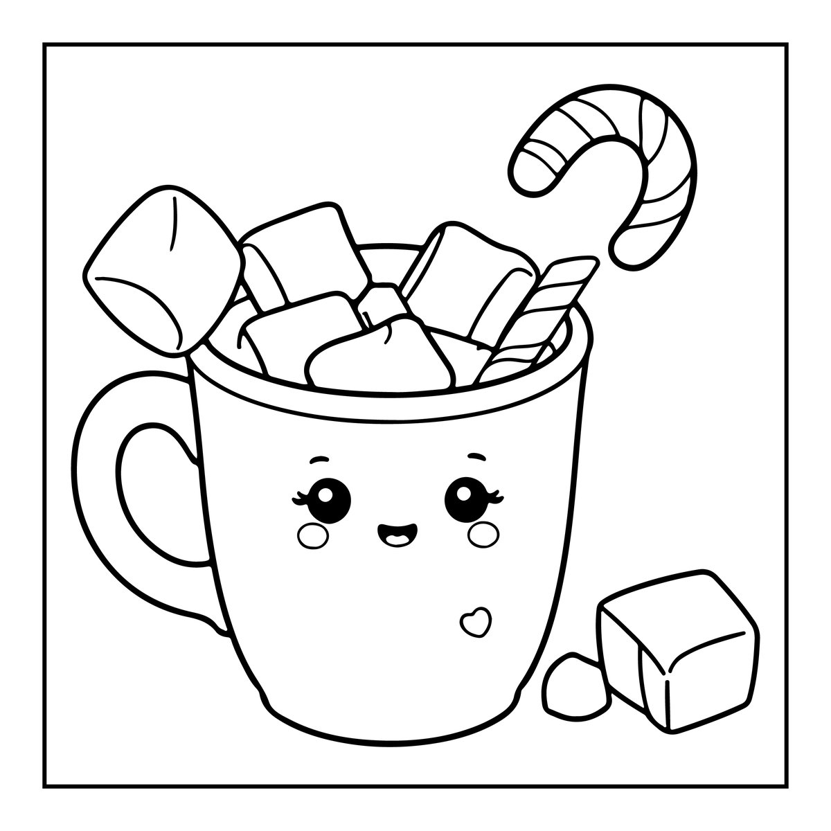 Printable bold and easy christmas coloring pages 101 creative