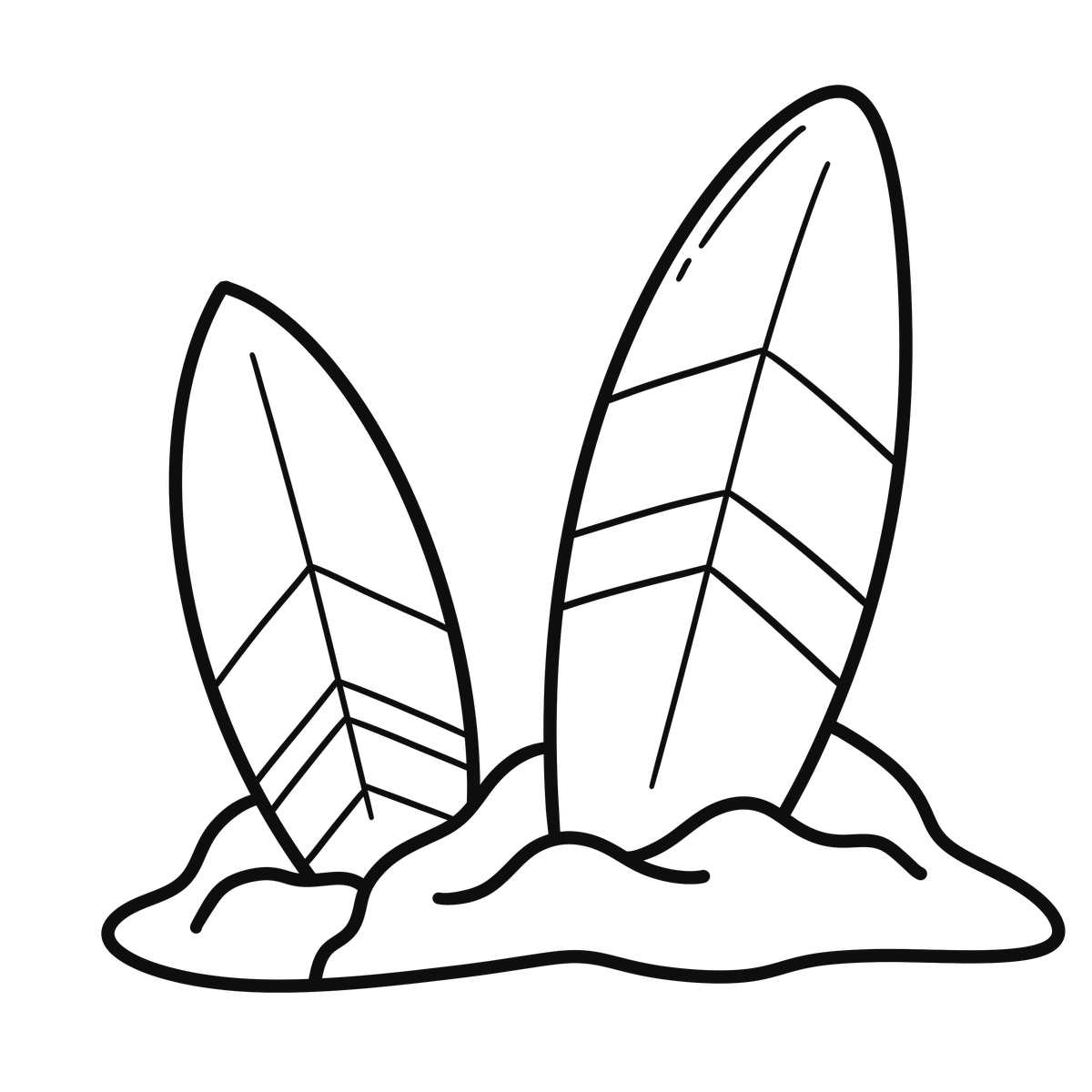 Summer Fun Coloring Page Bold _8086