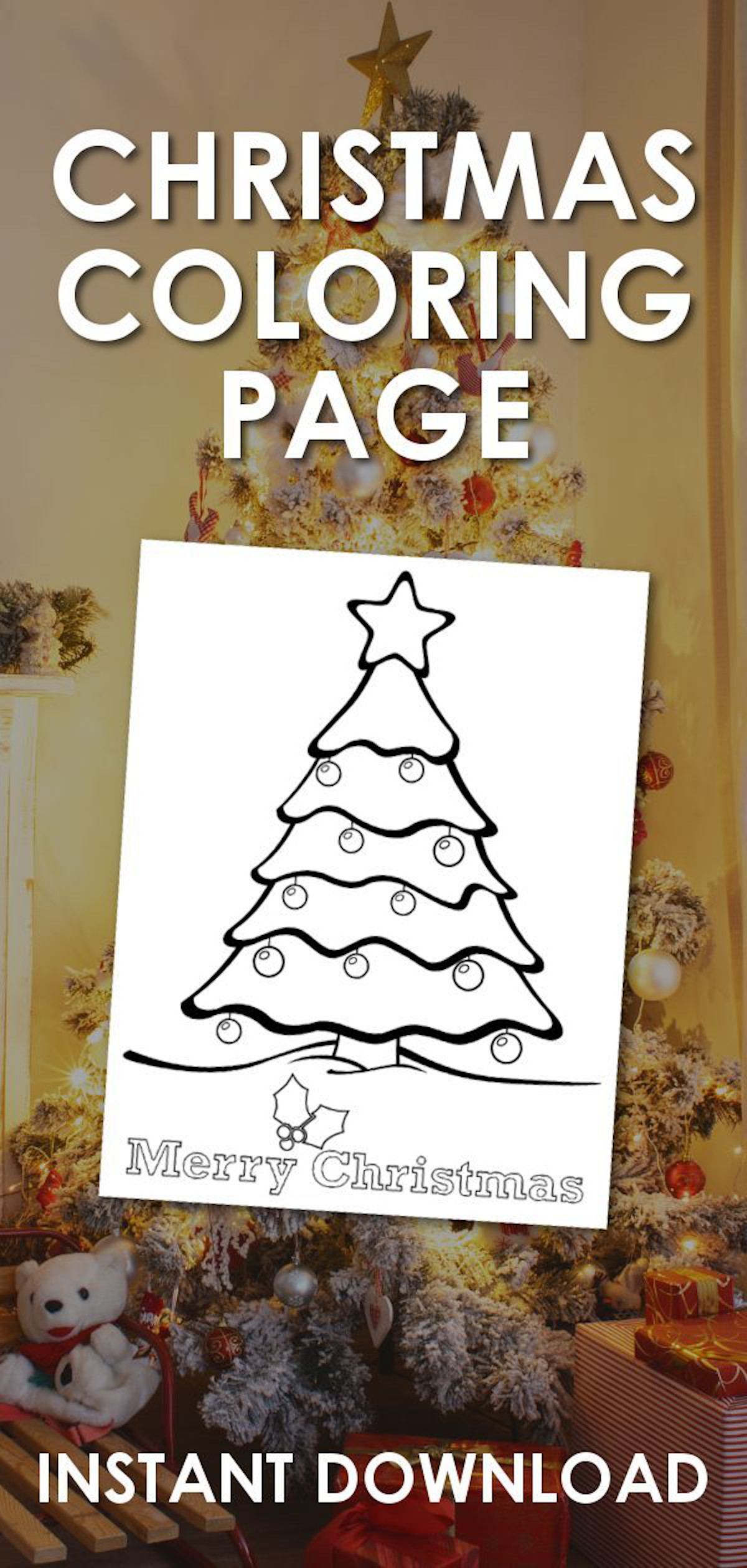 free christmas coloring pages for kids printable
