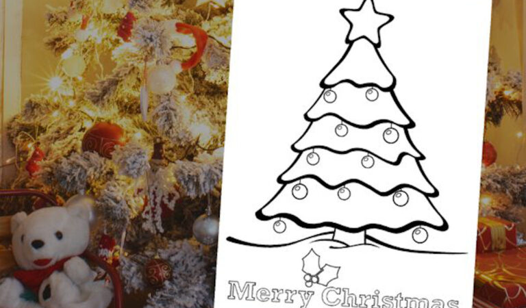 Free christmas coloring pages for kids printable