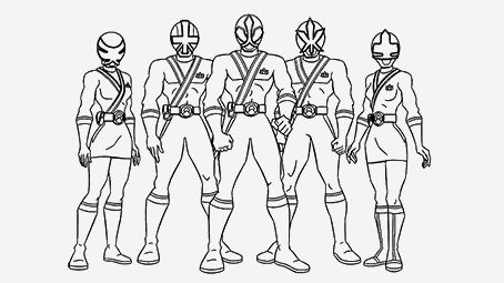 Lego power ranger coloring pages