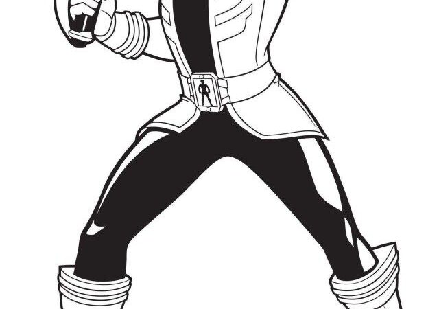 Power ranger dino supercharge coloring pages