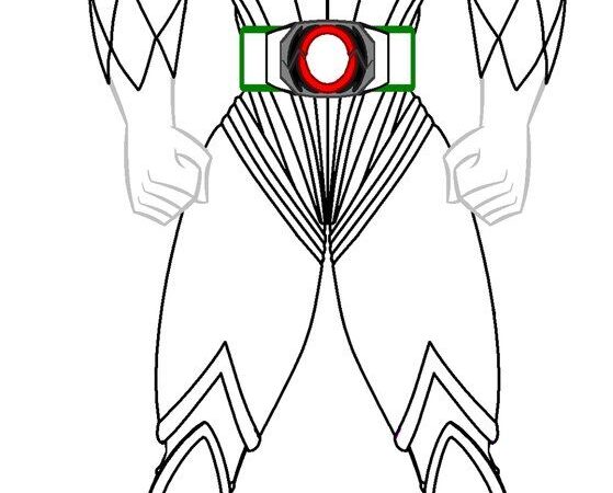 Power ranger movie coloring pages