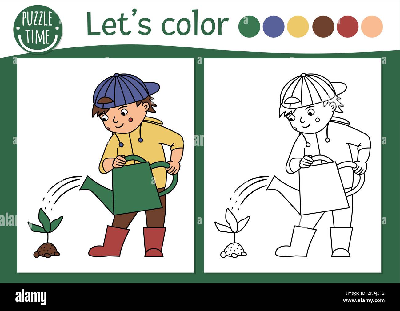 free coloring pages for kids spring_9294