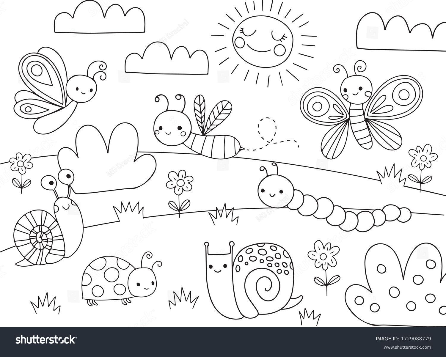 kids coloring pages for spring_5882