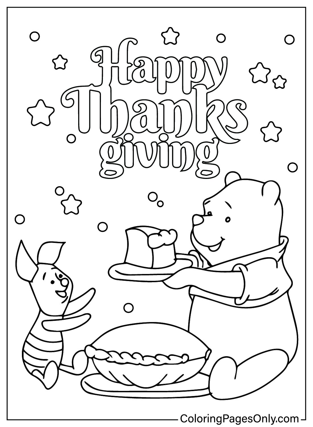 thanksgiving coloring pages winnie the pooh_6151