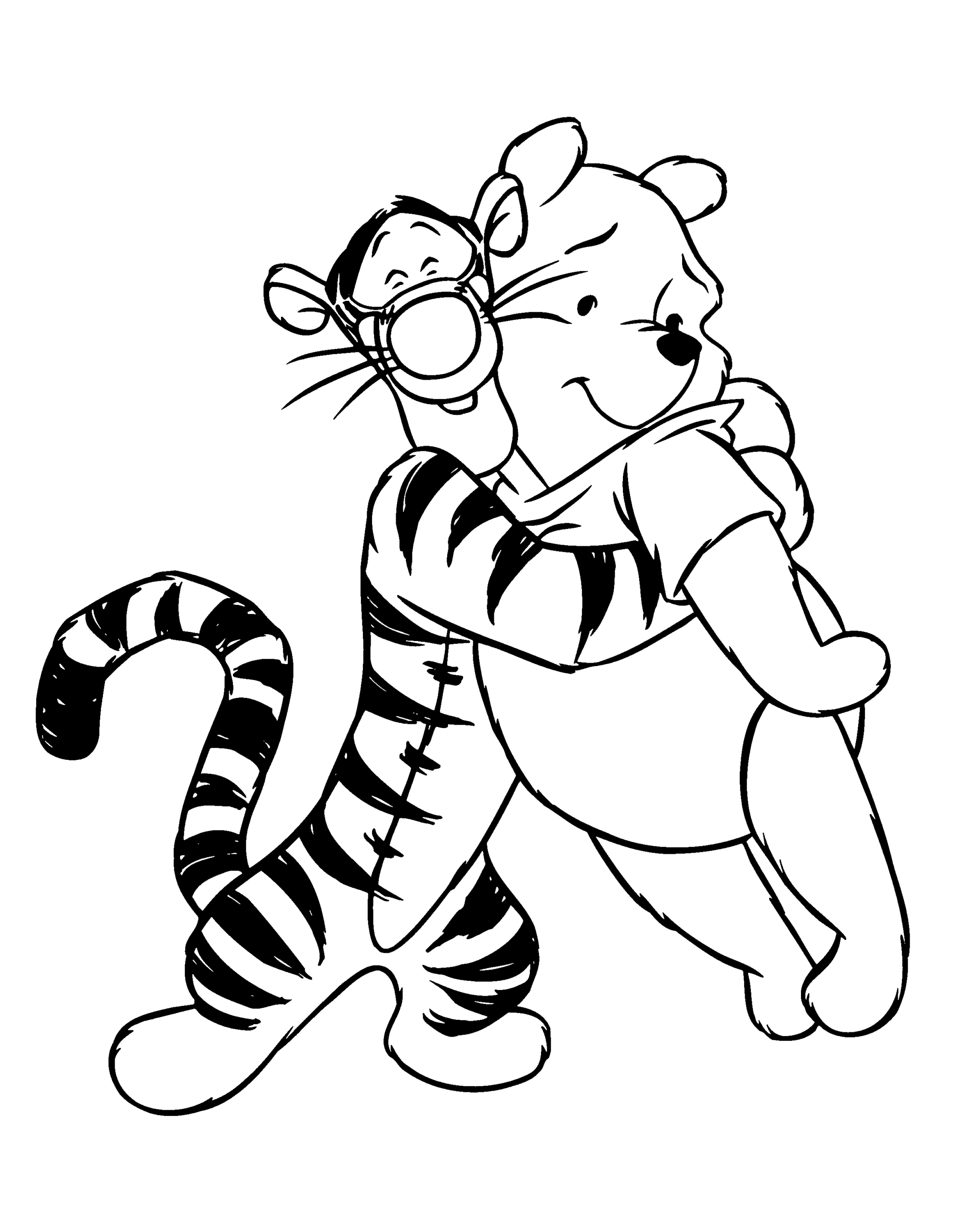 winnie the pooh disney coloring pages_5778