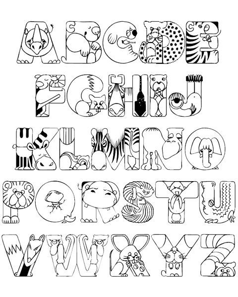 free disney printable alphabet coloring pages_8931