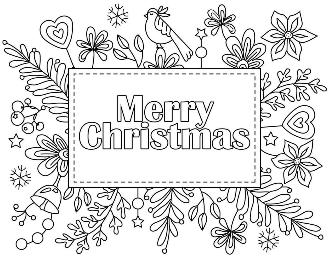 holiday coloring pages for adults printable free_3350