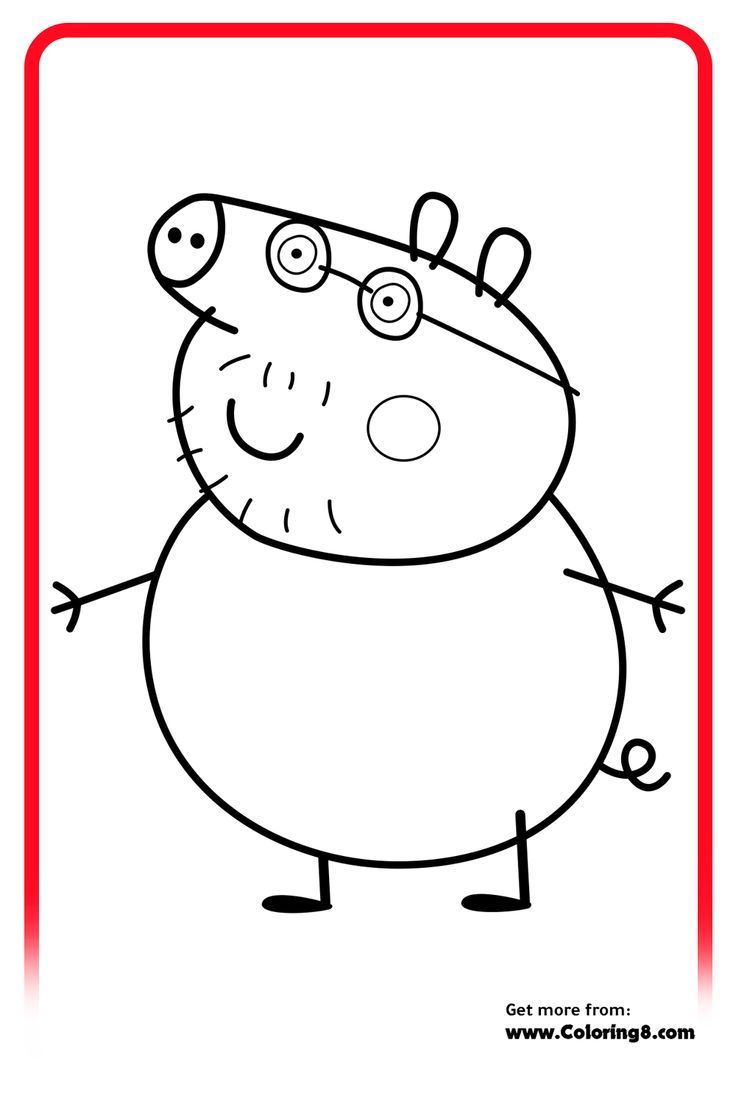 peppa pig coloring pages_9861