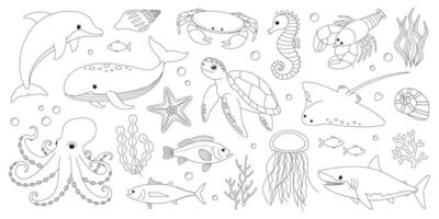 printable coloring book page ocean_4922