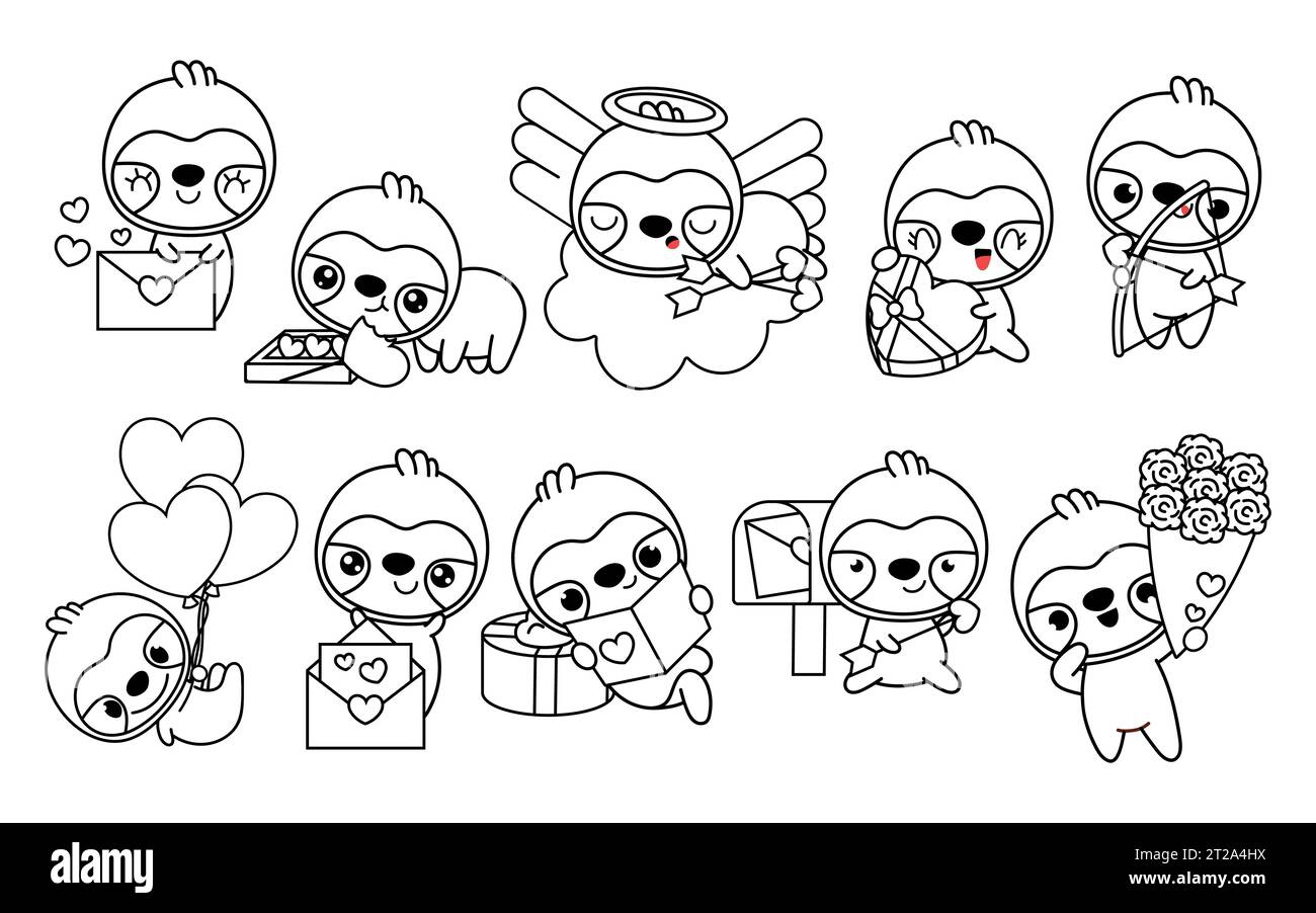 printable coloring pages sloth_6720