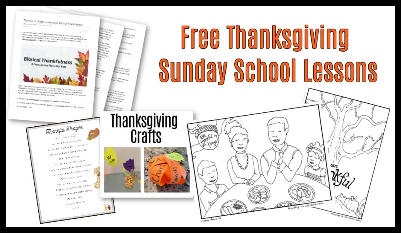 sunday school free thanksgiving coloring pages for kids