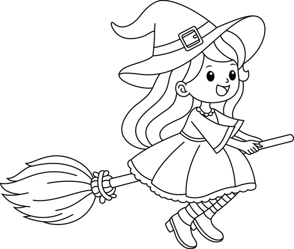 witch coloring pages preschool_7772