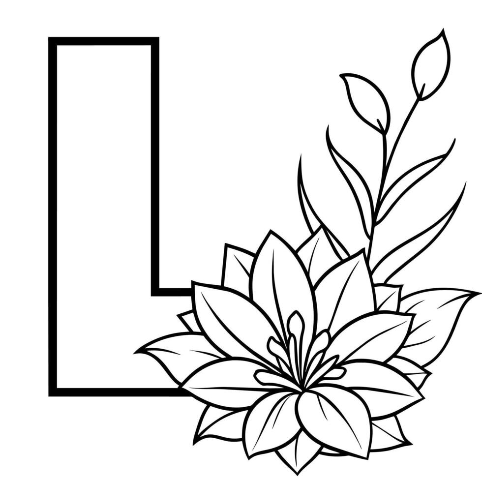 alphabet letter coloring pages printable_7079