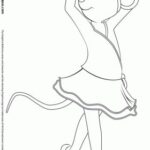 angelina ballerina color page_4776