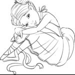coloring pages for girls ballerina_4922