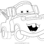 coloring pages of lightning mcqueen and mater_7820