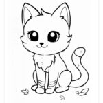 cute anime coloring pages to print_9562
