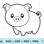 cute baby pig coloring pages_3180