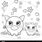 cute pig coloring pages to print_2259