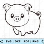 cute pig coloring pages_5821