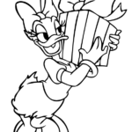 daisy duck coloring pages png_5271