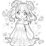 free anime coloring pages to print_1054