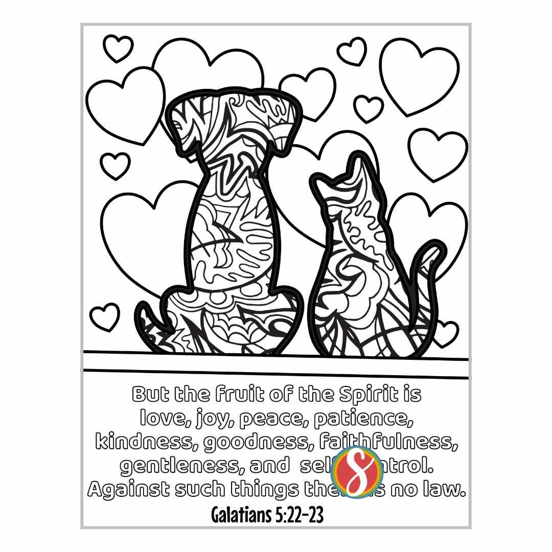 free printable color pages on the fruit of the spirit_5949