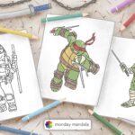 free printable coloring pages of ninja turtles_4472