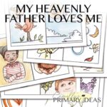 lds coloring pages on heavenly father loves me
