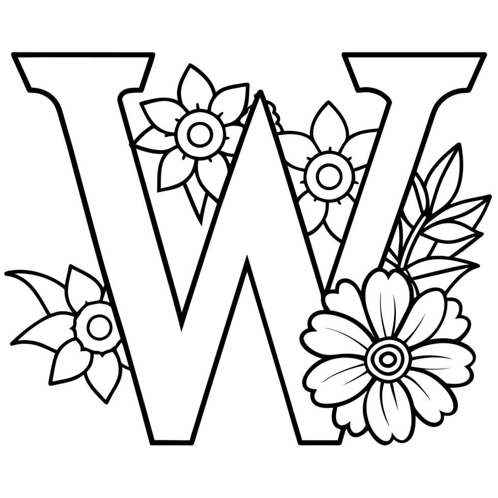 letters and alphabet free coloring pages_2540